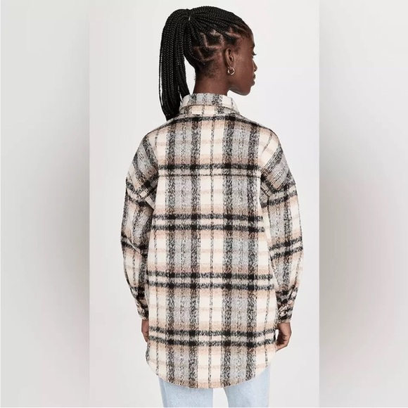 Brand New Good American heavy flannel/jacket. Size 1/2 that is a S/M - Picture 9 of 9